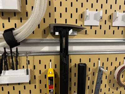 Pegboard Tool Project Tobide Hammer Holder