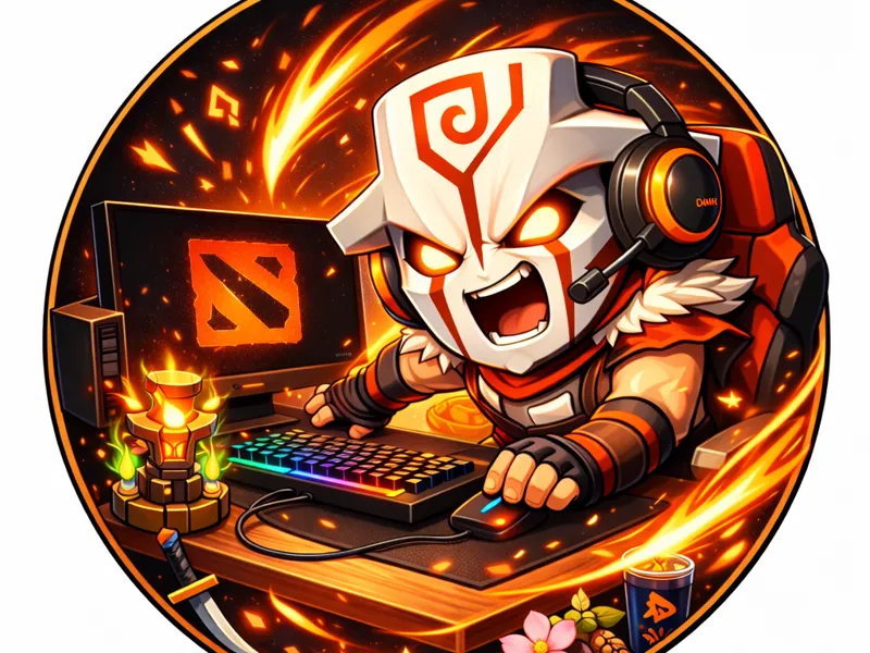 Dota 2 - Juggernaut - Hueforge - Gaming series 