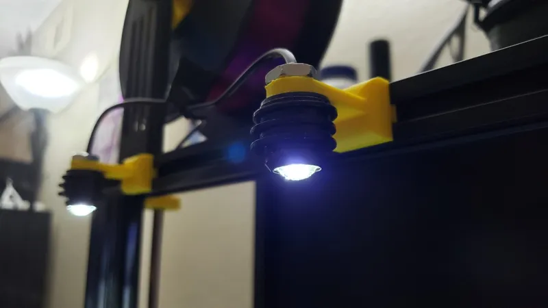 Ender 3 Eagle Eye LED Top Bar Mount