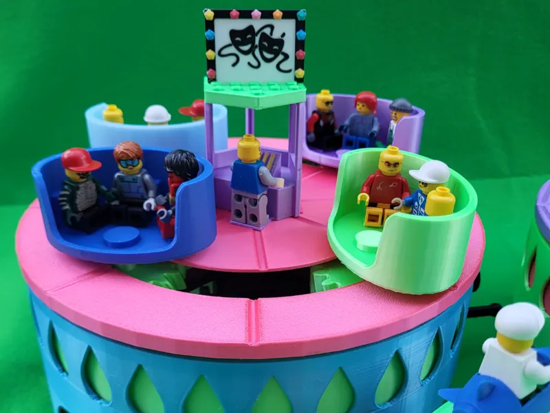 Fun fair waltzers for mini brick figures