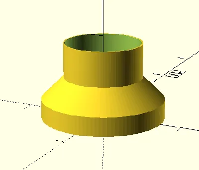 Pipe adapter - customizable overhang angle
