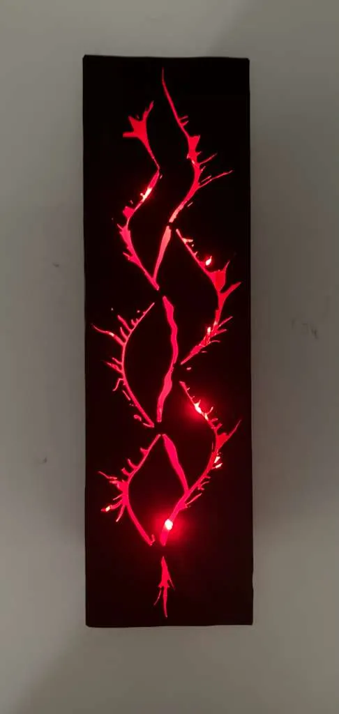 Stranger Things Rift 3d Stranger Things themed gate/rift book nook - Free 3D Print Model ...