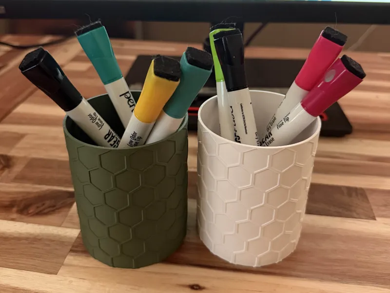 Simplistic Pen & Marker Holder