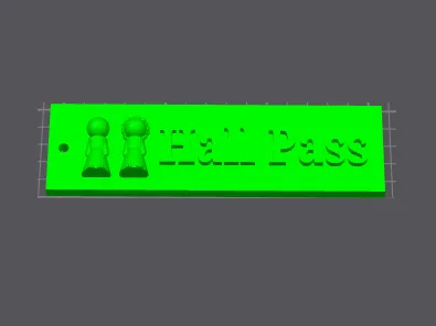 B/G Hall Pass