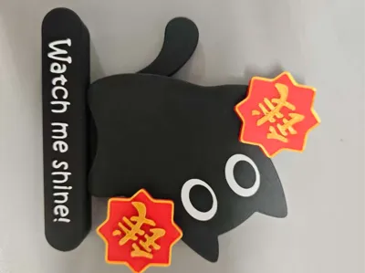 Cat Handkerchief Spinner (Cash Edition) accessories