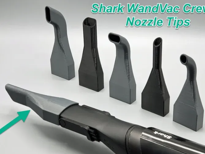 Crevice Tool Nozzle Tips - Shark WandVac Vacuum