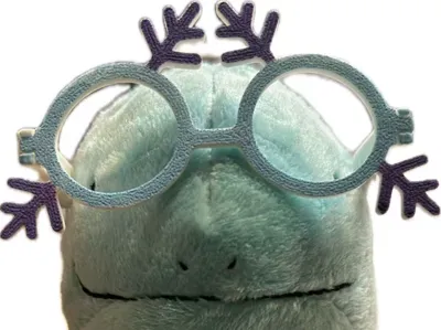 Male Wooper glasses for dolls