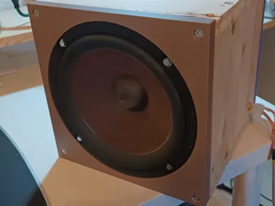 Subwoofer Front and Back