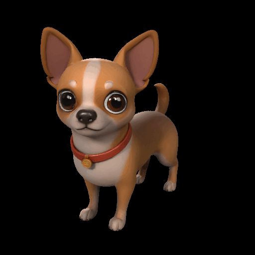 Cartoon style Chihuahua