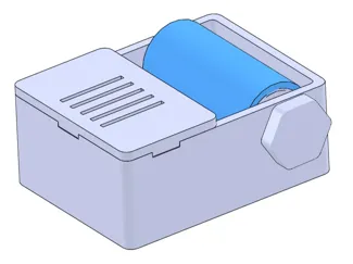 Carrera 132 Reifen Reinigunstool mit Kleberolle