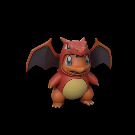 Charmander Cosplay: Edición Charizard (Cartoon)