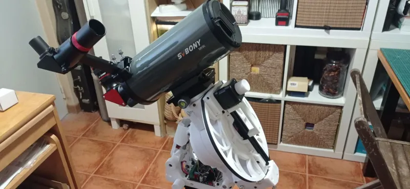 Dovetail to arcaswiss adapter for mk90 telescope