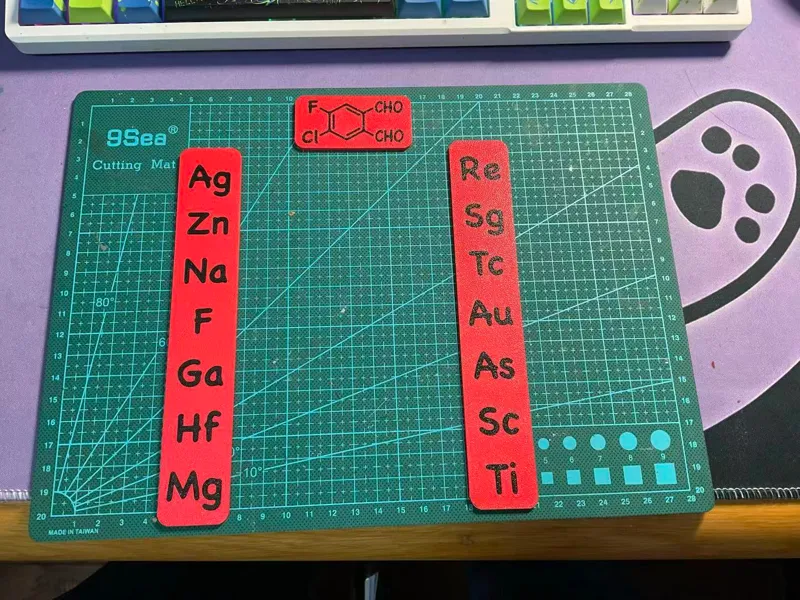 创意化学春联