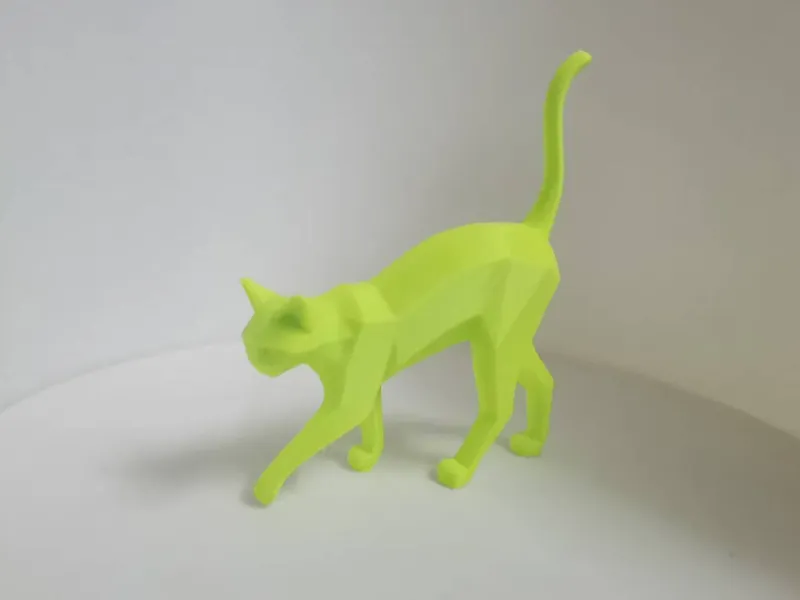 低多边形猫
