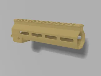 7.5英寸airsoft AR护木 仿Geissele风格