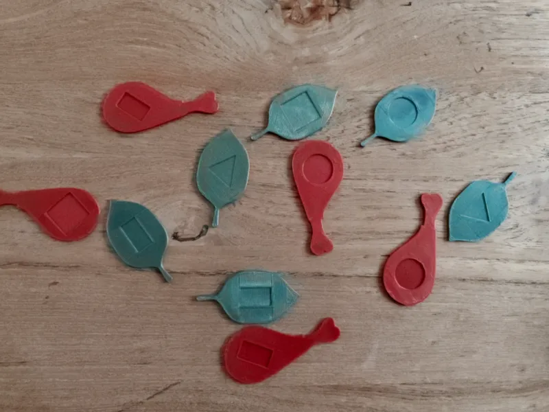 Dino vormen eten geven