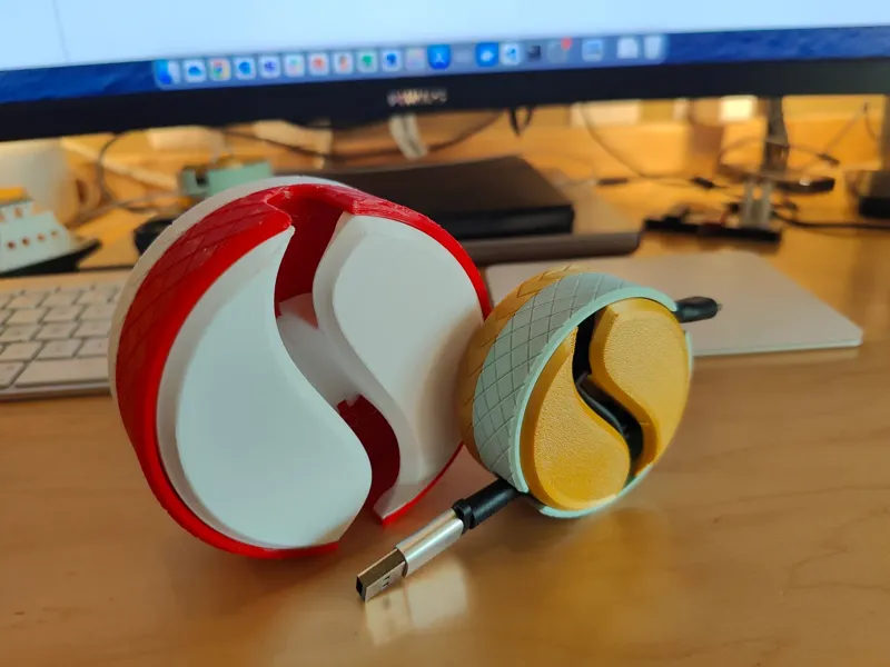 Stackable Cable/Cord Winder Organizer