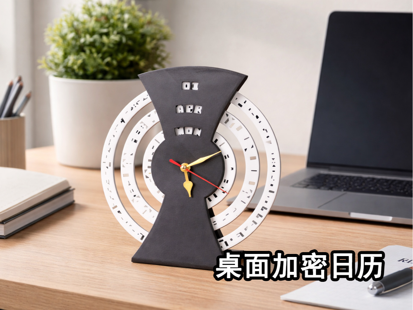 桌面加密日历