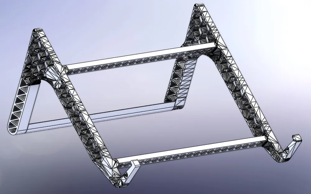 3D Printed Laptop Stand|Improved Airflow & Comfort - Free 3D Print ...