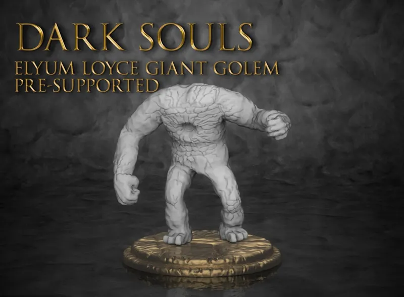 Dark souls 2 - Elyum Loyce Giant Golem