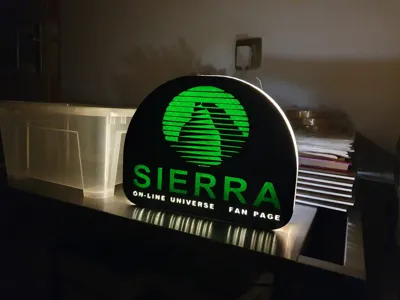 Sierra logo Lamp