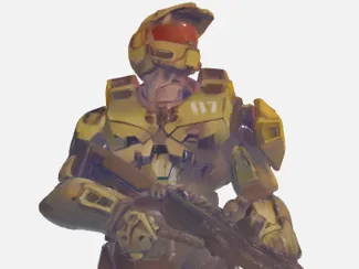 Master Chief 117 Model