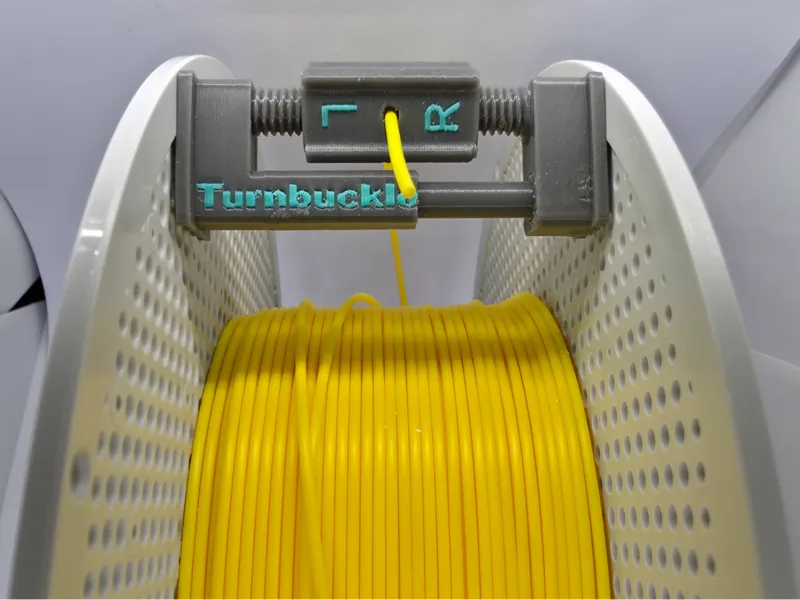 Turnbuckle Spool Keeper for AMS Drying