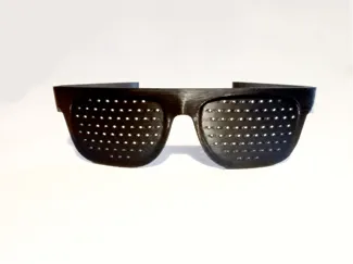Pinhole Glasses Supportless