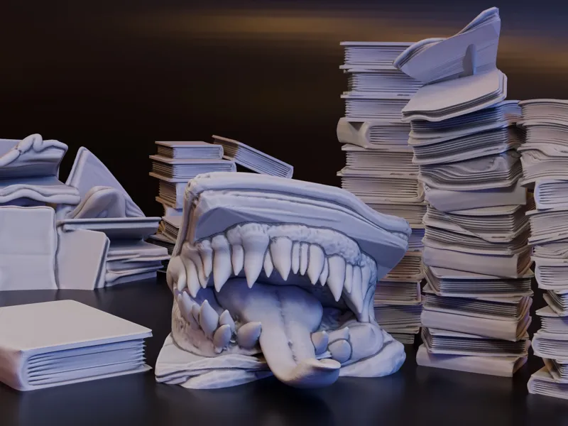 Books and Book Mimic (DND / TTRPG)