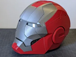 casco iron man mk5 whit voice module 