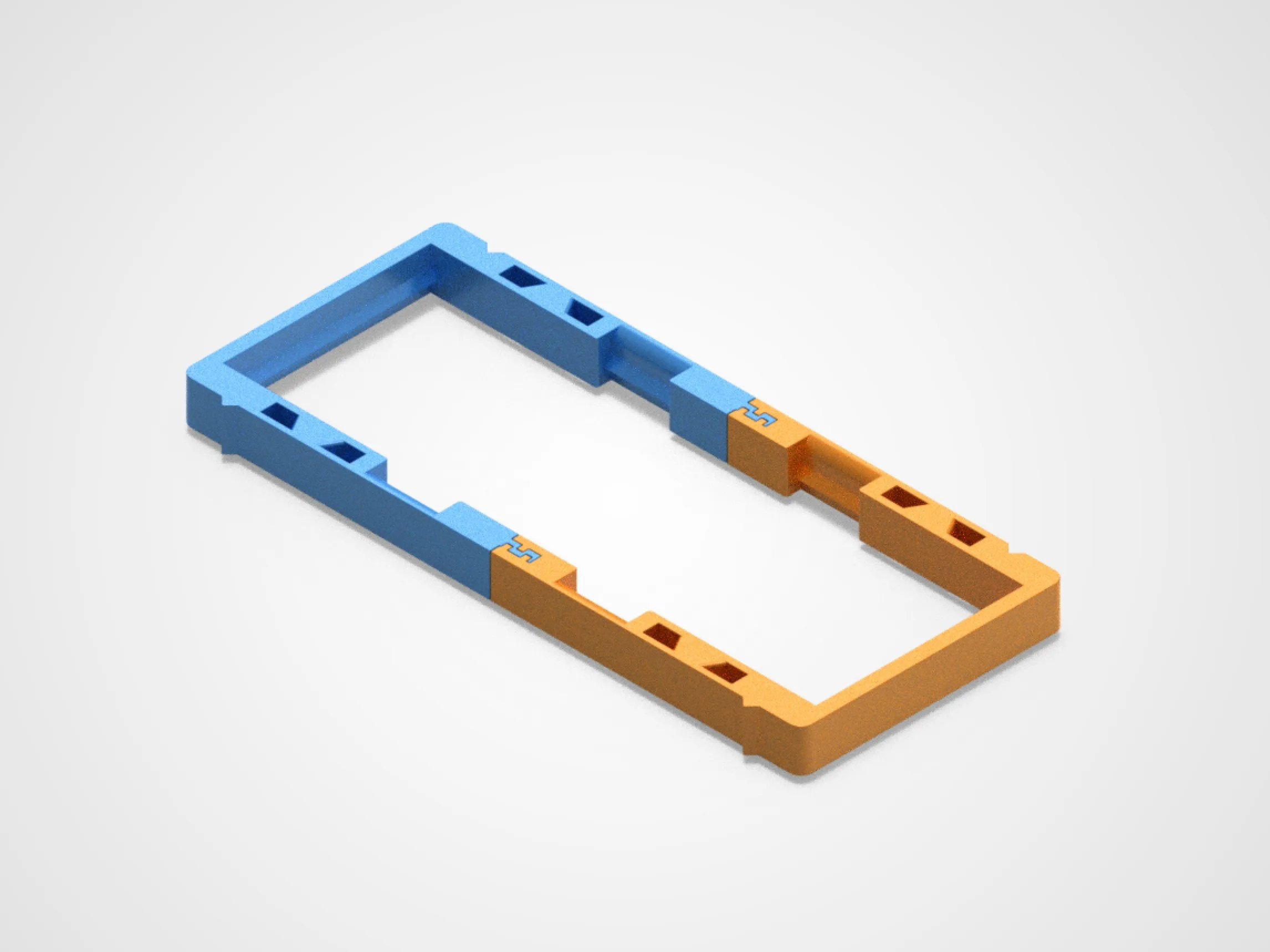 Split Base Frame Engine Split Base for Stand-Alone Auto-Rewinder - Free 3D Print Model - MakerWorld