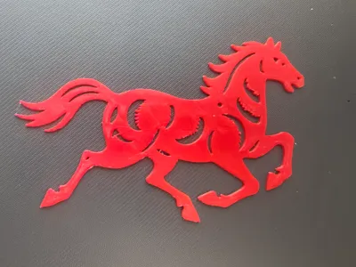 2026 Year of the Horse Window Paper Cutting