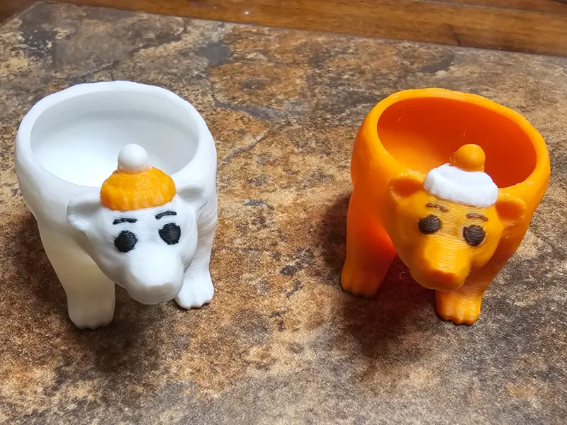 Polar Bear shot glasses