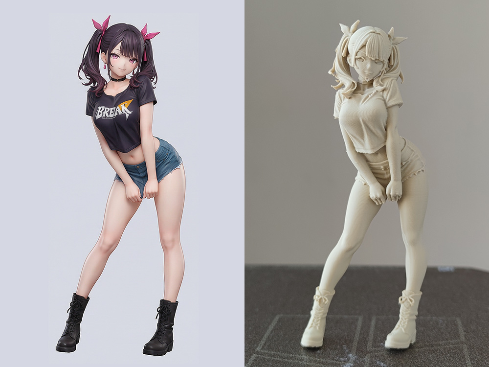 动漫女孩 手办
