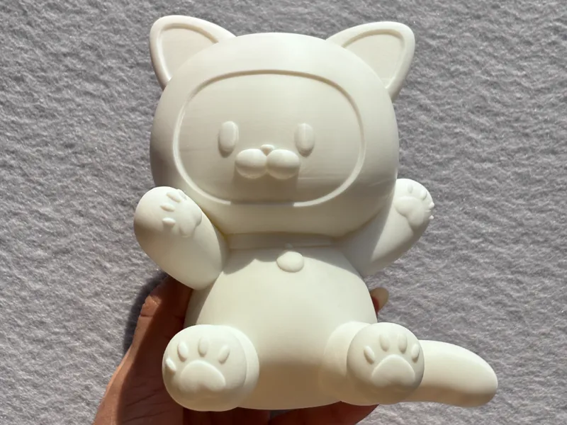 可爱小猫摆件 Cute Cat Figurine