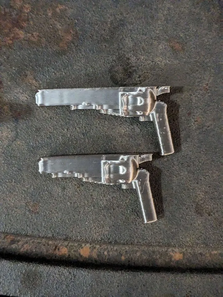 The 13s' Revolver and holster