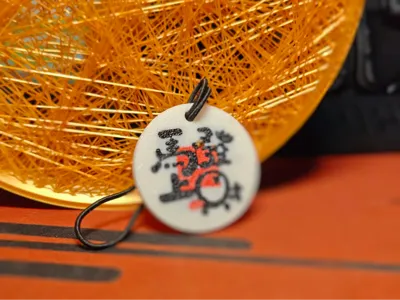 Get Rich Soon Keychain