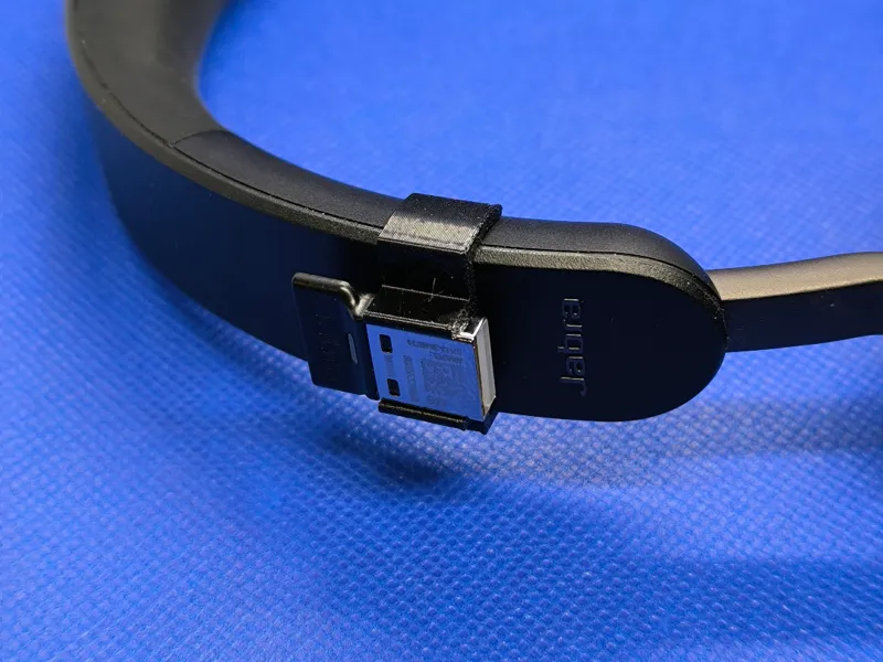 USB/Link380 holder for Jabra Evolve2 65 headset