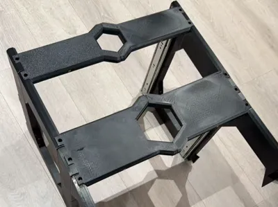 Multi-layer AMS stand, metal rail (Jindeli rail version)