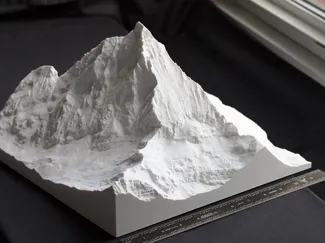 Matterhorn mit Kerzenhalterung