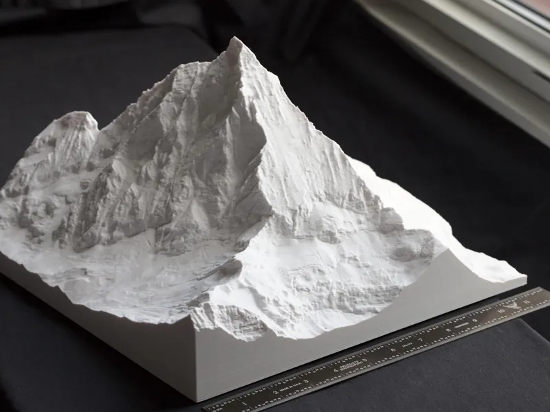 Matterhorn mit Kerzenhalterung