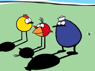 Peep and the big wide world characters