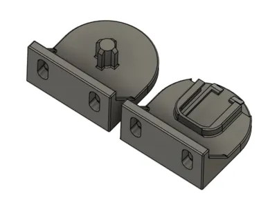 IKEA FRIDANS Blackout Blind shortened bracket