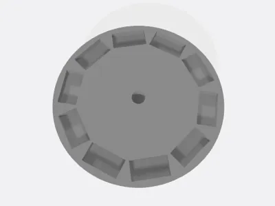 rotary neodymium magnet holder