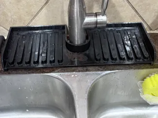 kitchen faucet drip guard