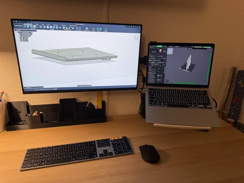 Macbook Air 13“ Plattform für Bildschirmhalterung
