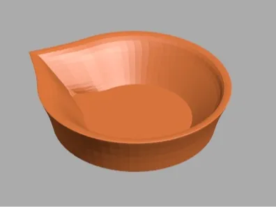 paint mixing tray