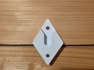 puck for wall mount of bow