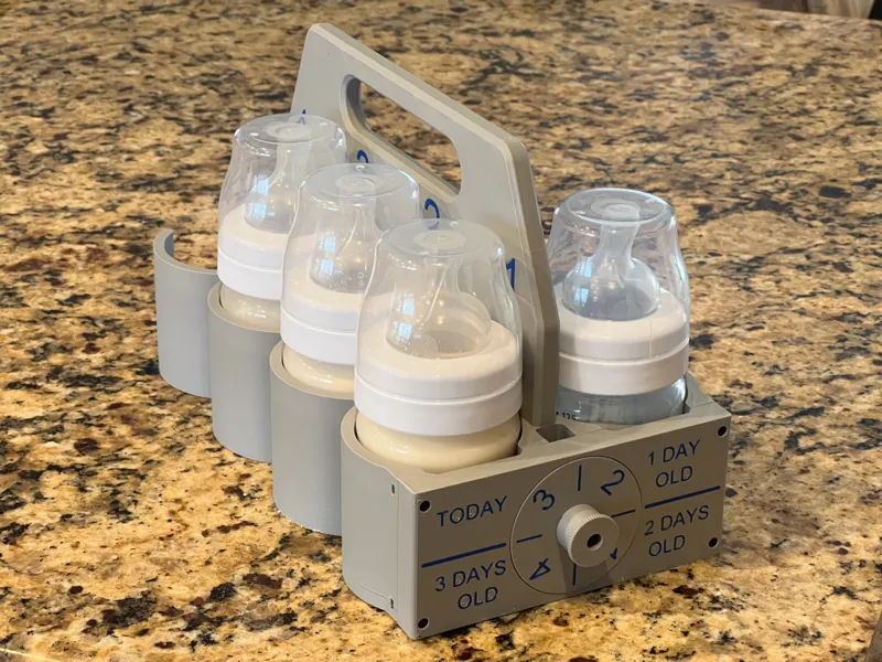 Breastmilk Storage Caddy for Philips Avent Bottles