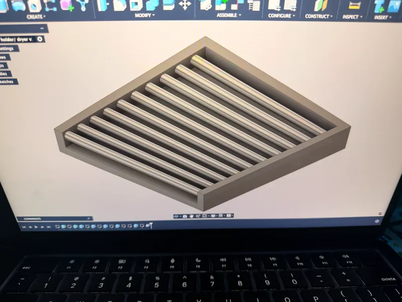 Dish brush drying stand